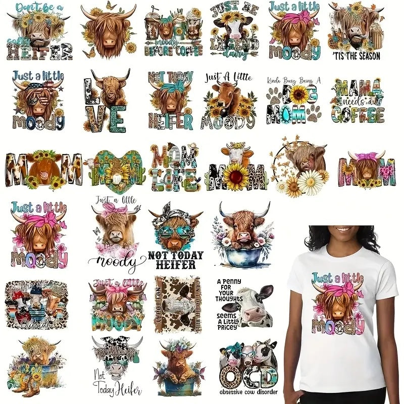 Teachers' Day Iron On Decals For T-Shirts Teachers' Day Appliques Heat Transfer Colorful Iron On Decals For DIY Clothing Jeans T-Shirt Bag Decor Applique