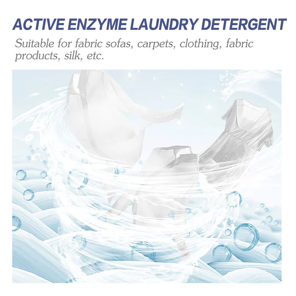 Activated Enzyme Laundry Decontamination Agent Gentle Cleaning Clothes