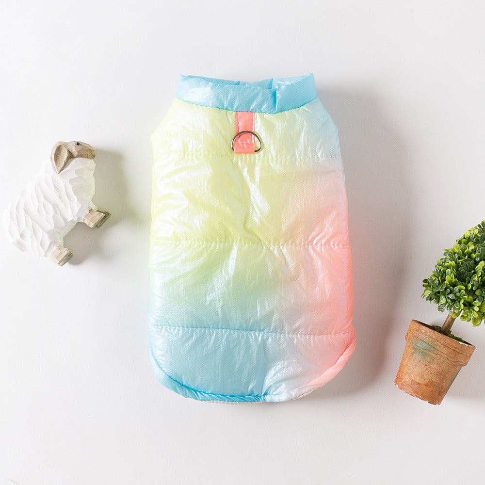 Pet Dog Traction Glossy Vest