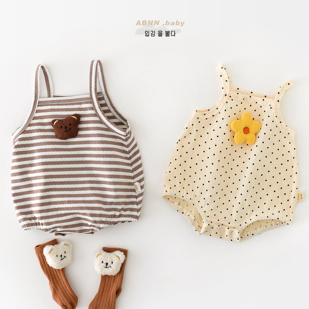 Infant Summer Sleeveless Jumpsuit