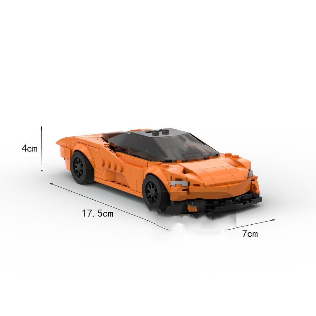 Super Running Model Building Block Toy