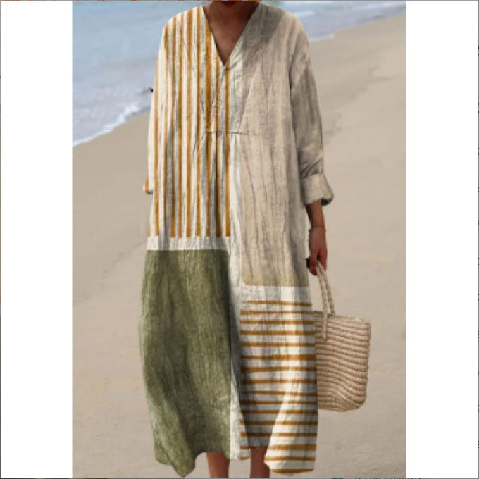 Women's Long Sleeve Shirt Dress