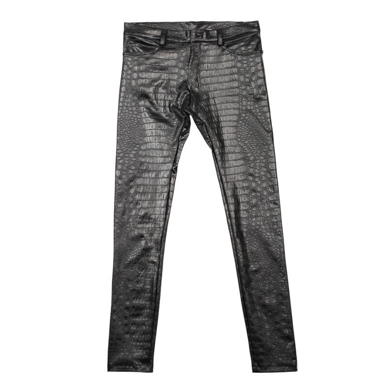 Motorcycle Trousers NK72 Men's Boots Leather Pants Skinny Jeans