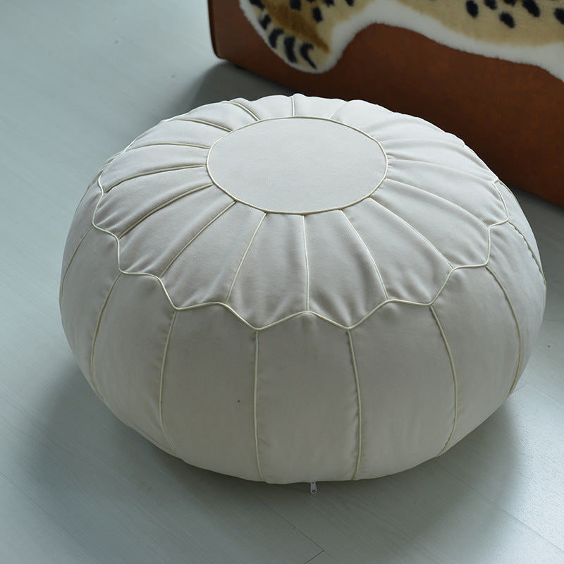 Candy Color Velvet Cute Puff Beanie Sofa