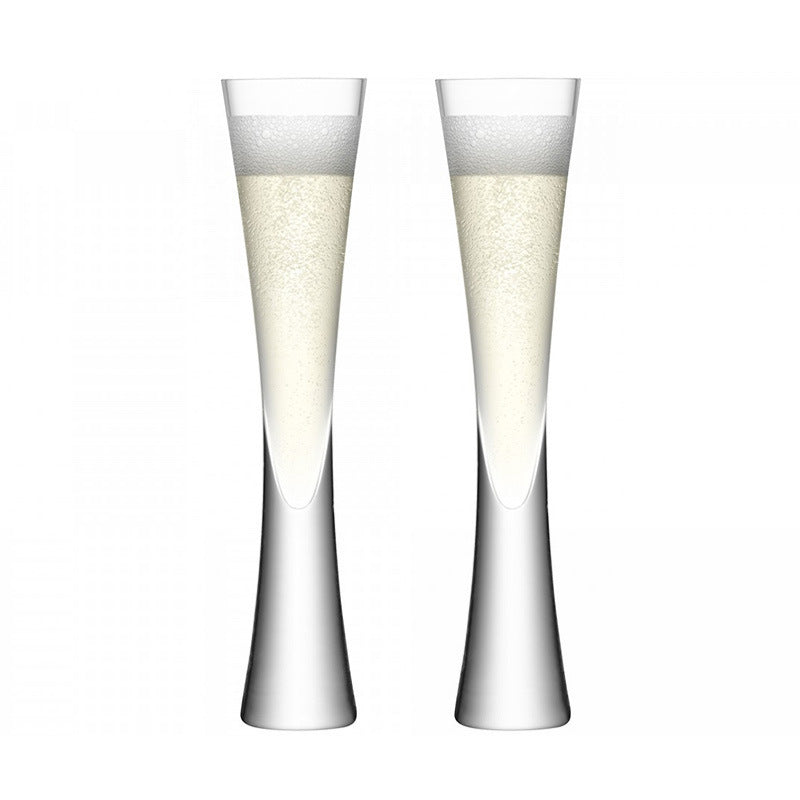 Handmademild Luxury Retro Crystal Champagne Glass