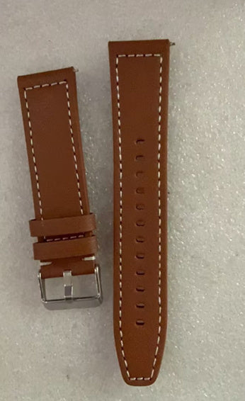 Fashion Simple Stainless Steel Leather Strap