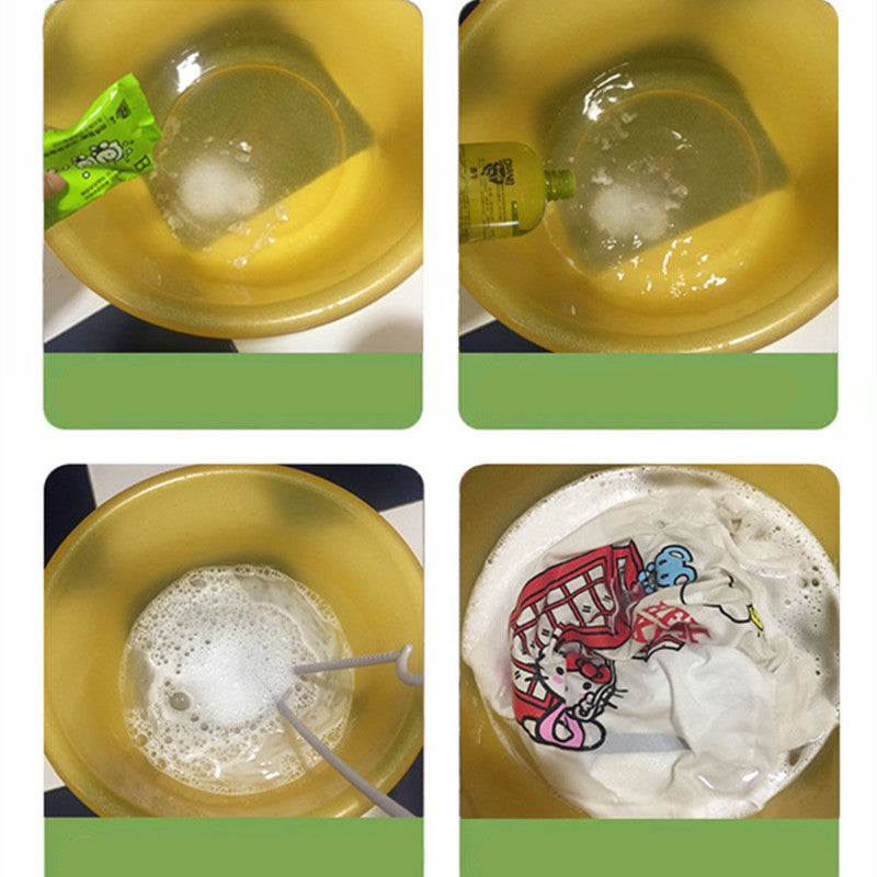 No Scrubbing To Remove Mildew And Yellow Spots Baby Children Laundry Detergent