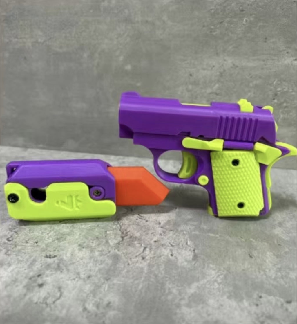3D Gravity Mini Toy Gun Modeling Decompression Toy