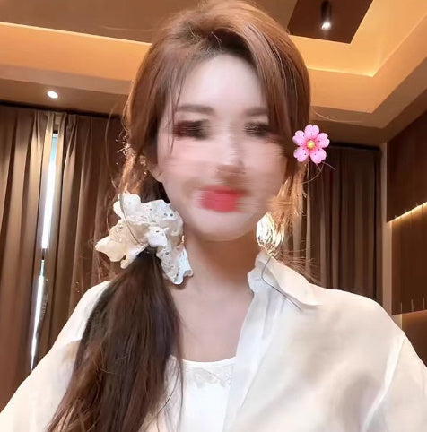 Large Intestine Hair Ring Headdress Female Simple Headband