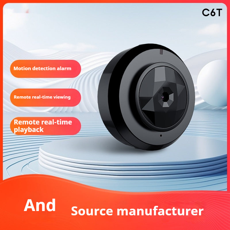 Round Wireless WIFI Surveillance Camera HD Night Vision Monitoring