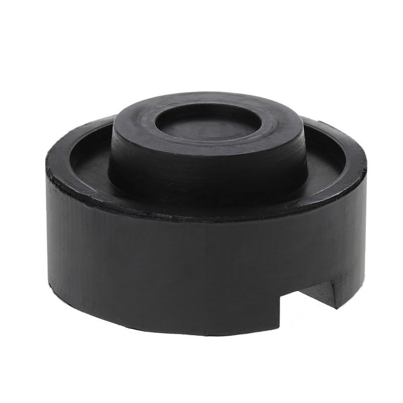 Black Rubber Pad Slotted Floor Jack Pad Frame Rail Adapter