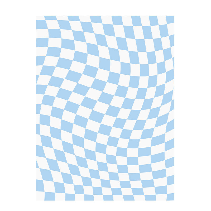 Checkerboard Carpet Living Room Girl Ins Bedroom Purple Plaid Bedside