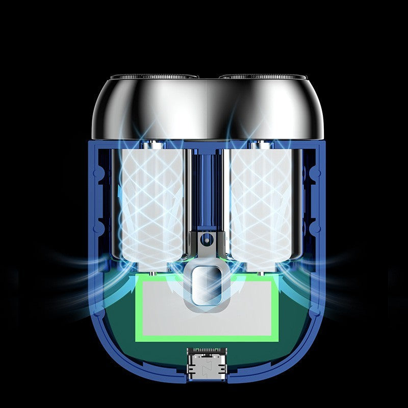 Double Head Electric Shaver Small And Portable