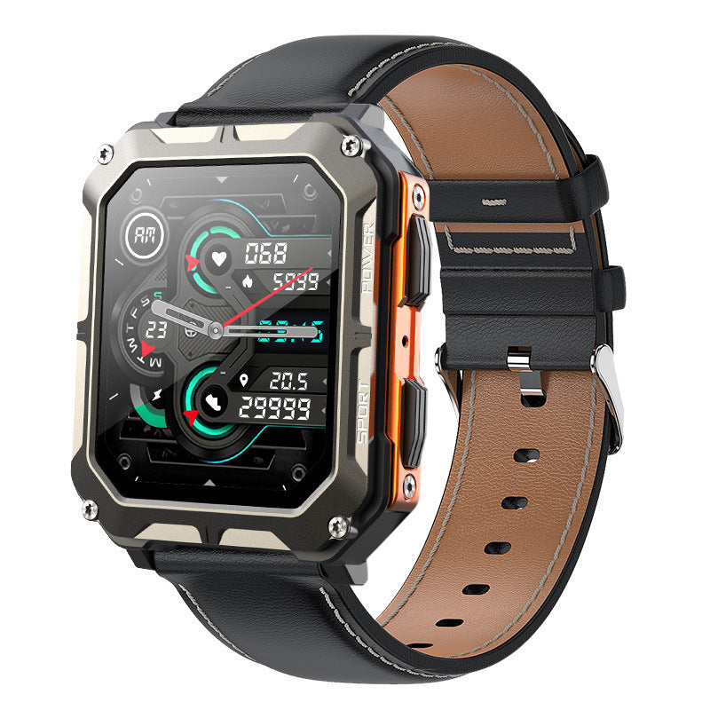 Outdoor Smartwatch with Bluetooth and Health Features