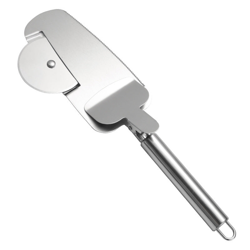 3-in-1 Pizza Cutter With Hanging Holes Labor-Saving Durable Rolling Cutter For Kitchen Cooking Kitchen Gadgets