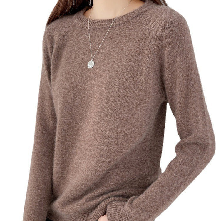 Women's Fashion Simple Knitting Bottoming Shirt