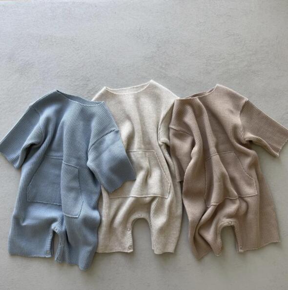 Long Sleeve One-piece Hidden Hook Baby Comfortable Romper