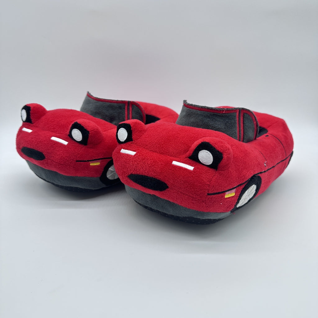 Sports Car Plush Slippers Home