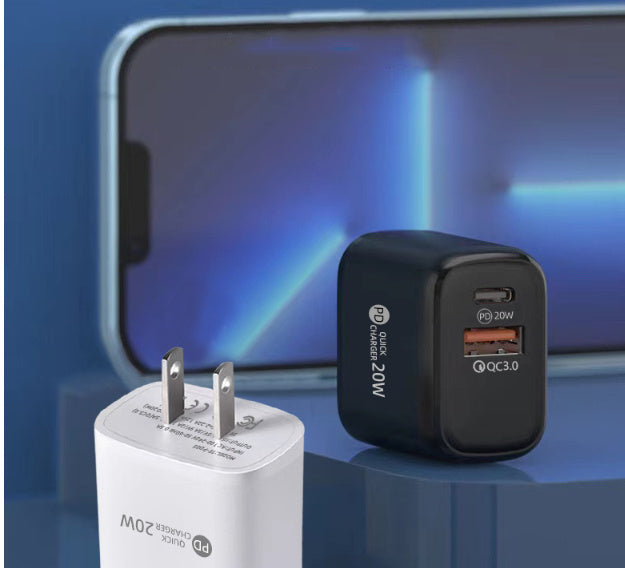 Mobile Phone Charging Plug Fast Charge PD20W Applicable