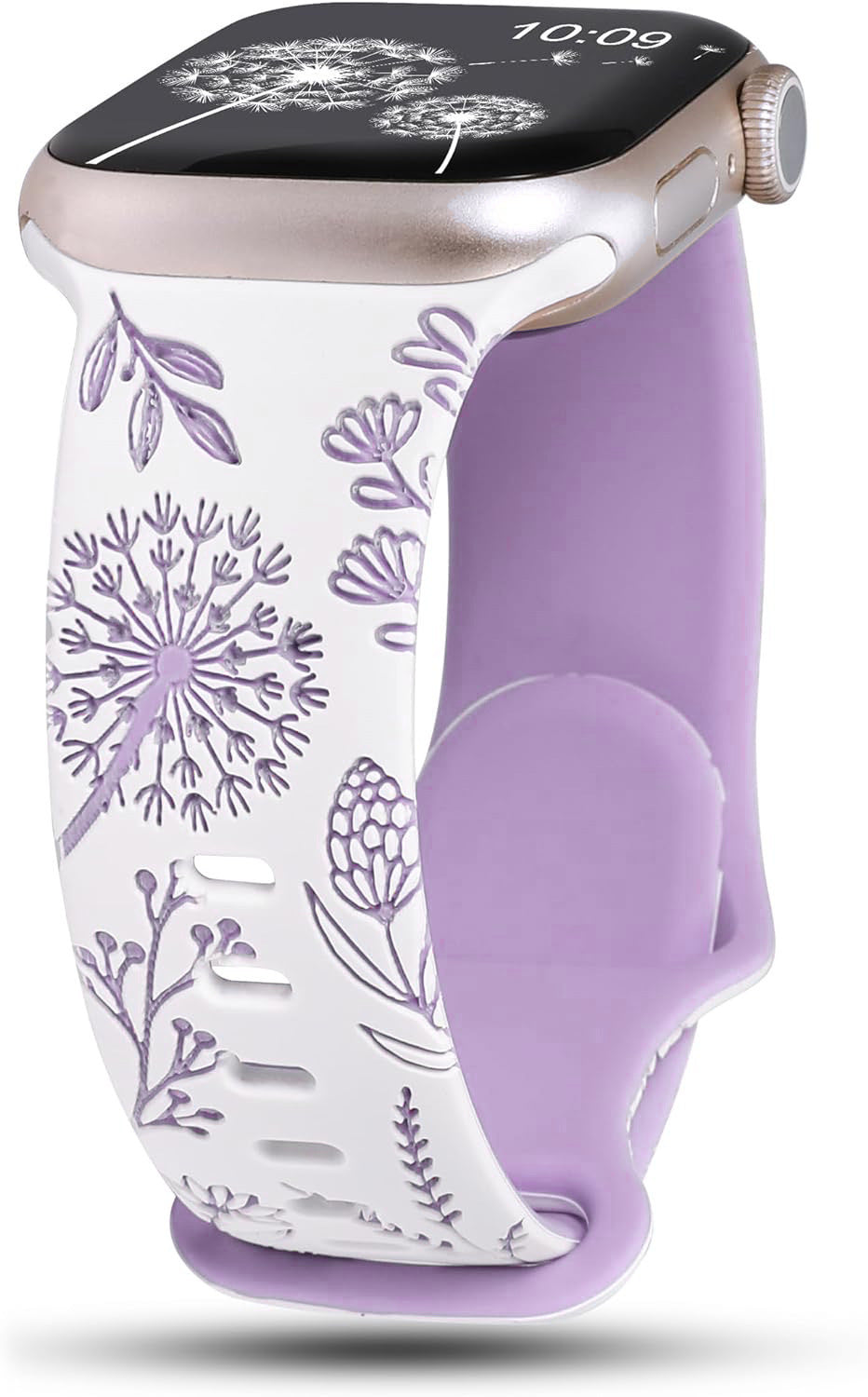 Laser Carving Embossed Castle Paradise Paisley Strap