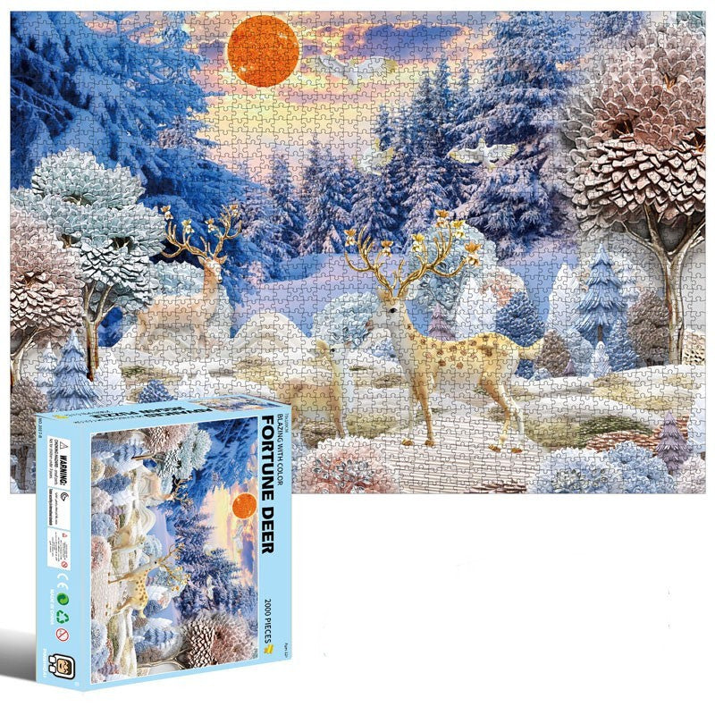 Mysterious Dragon High Difficulty 2000 Piece Puzzle