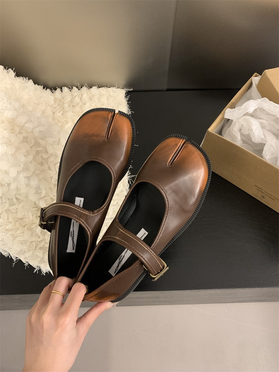 Women's Shoes Soft Bottom Soft Surface Strap Fairy Shoes Gentle Pumps