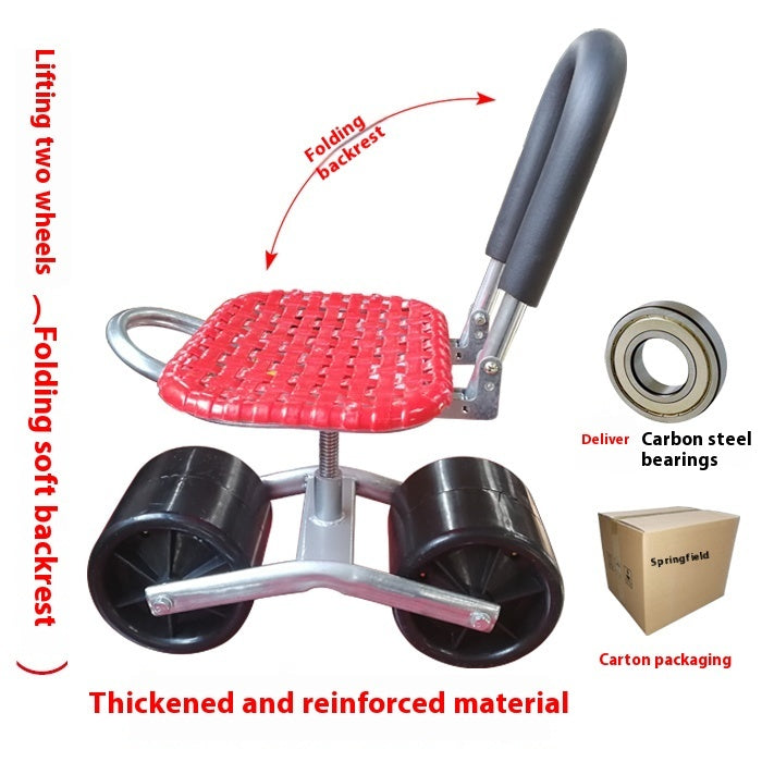 Planting Pruning Rotating Mobile Lifting Folding Stool