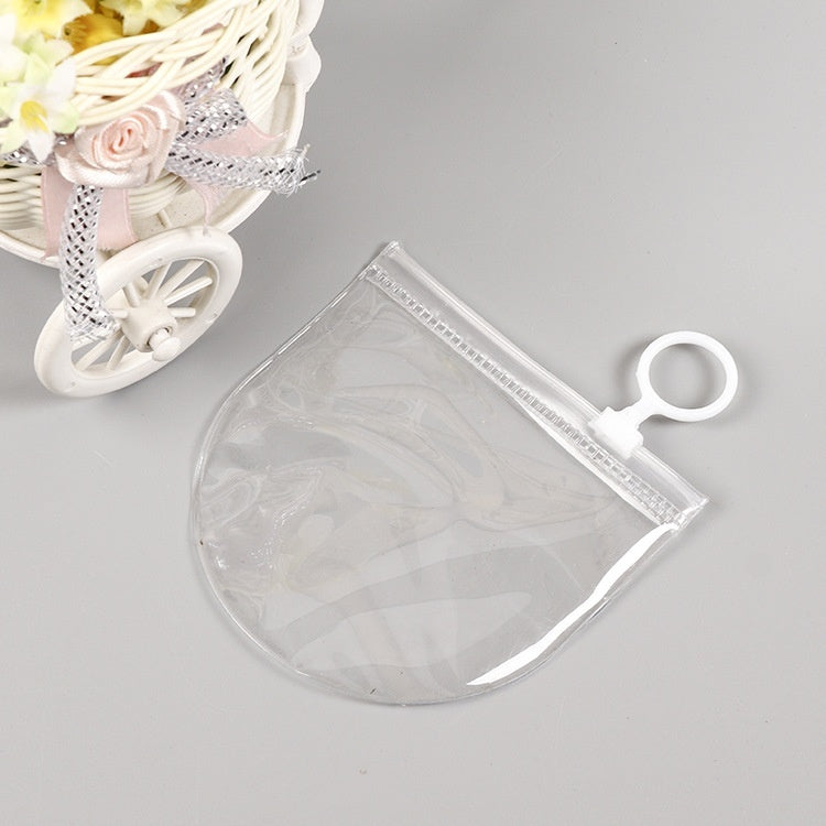 Ornament Ziplock Transparent Plastic Packaging Bag
