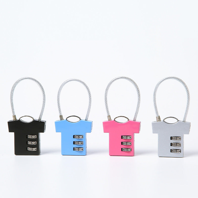 Small Padlock With Password Required Locker Luggage