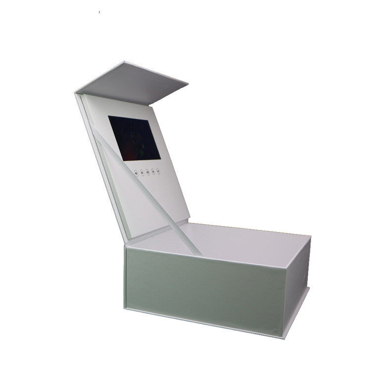 LCD Screen Video Gift Box Rose Flower Box