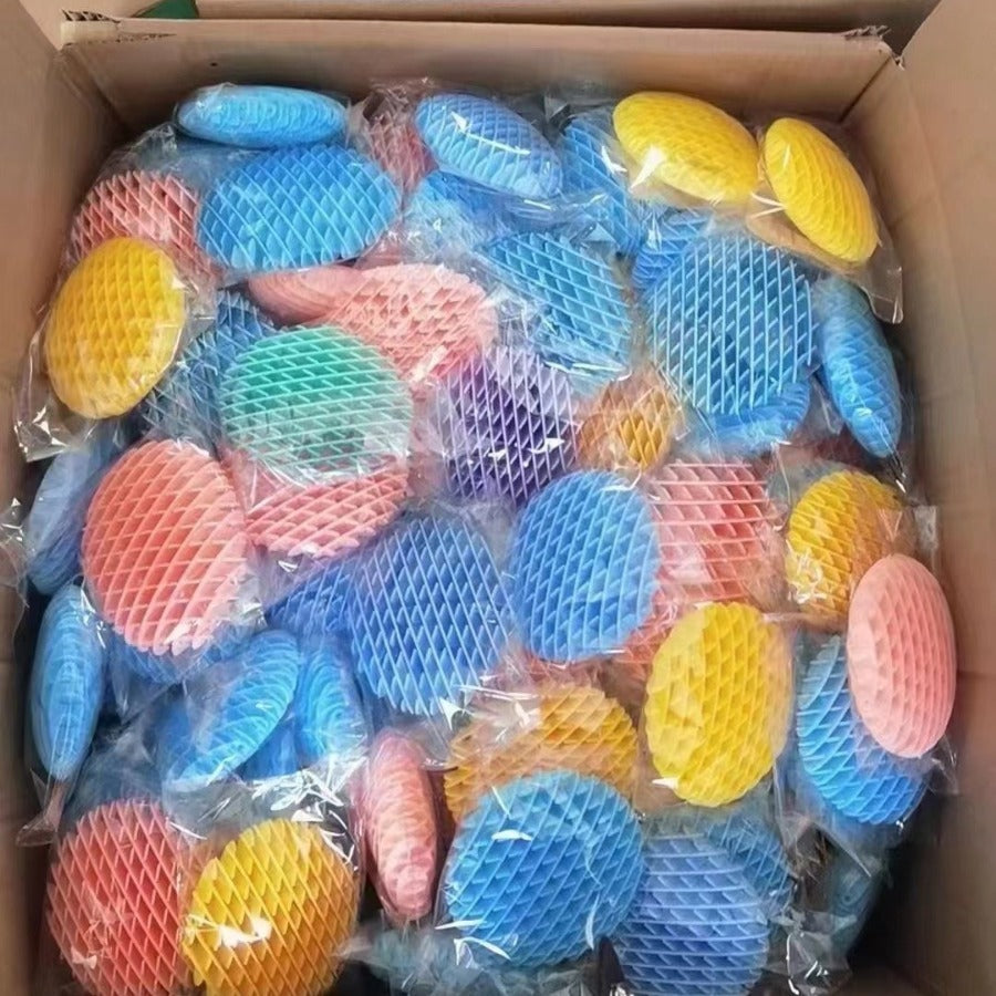 3D Printing Elastic Retractable Net Red Same Style Decompression Healing Relieving Stuffy Little Toy Finger Playing Artifact