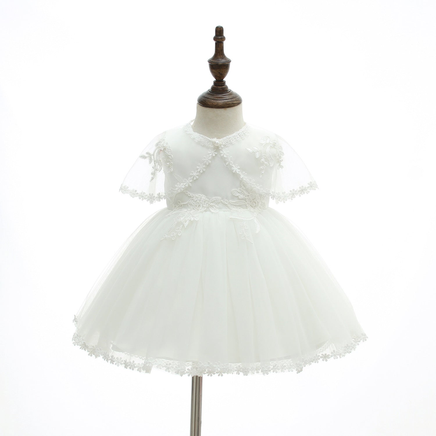 Baby Girl Children's One Year Old Full Moon Wedding Dress