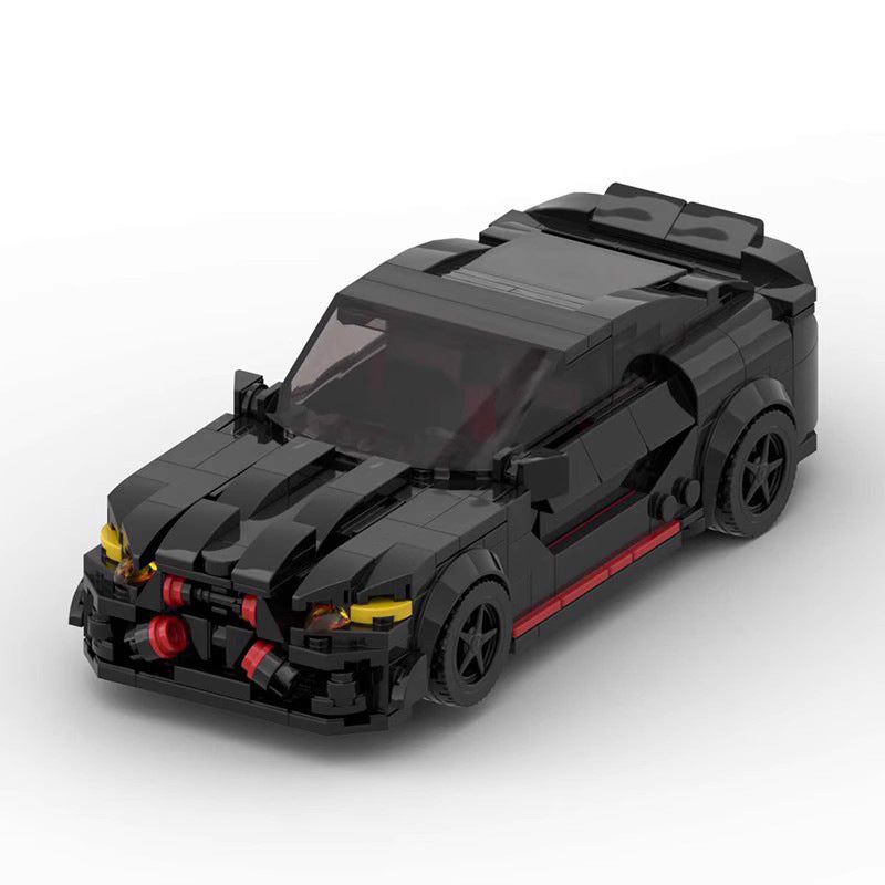 Building Block Toy Car Assembly Model