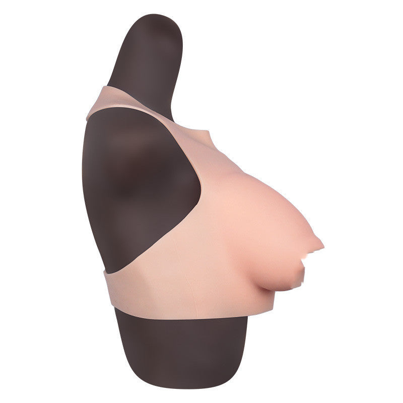 CD Cross-dressing Breasts Hollowed Out Prosthetic