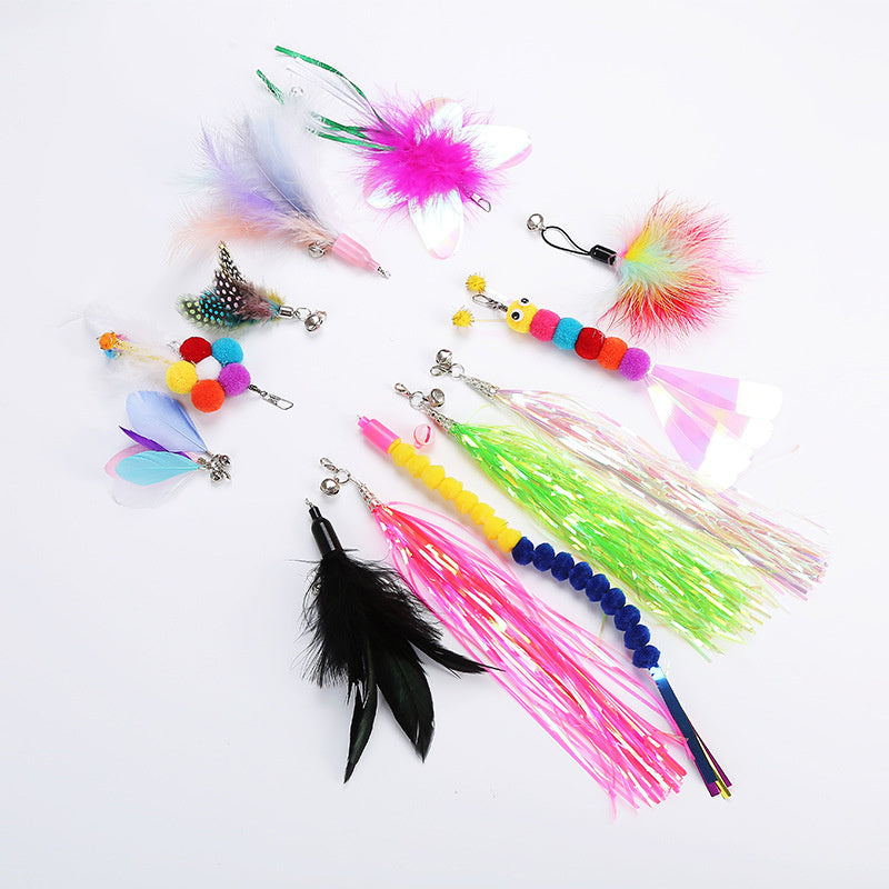 Free Combination Replacement Head Feather Bell Pendant