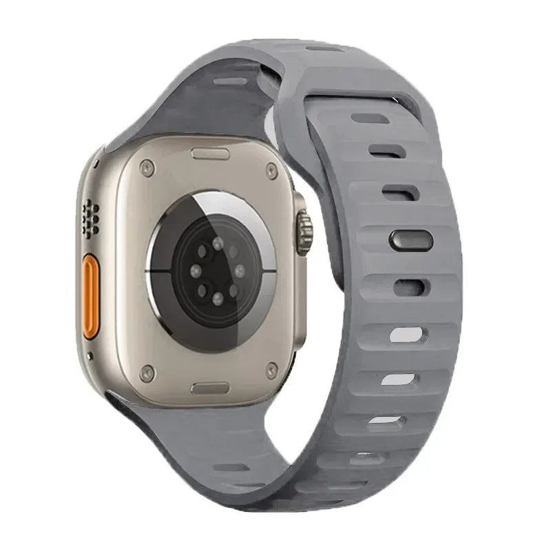 Suitable For Watch Ultra Watch Band Iwatch9 Solid Color Snap Button