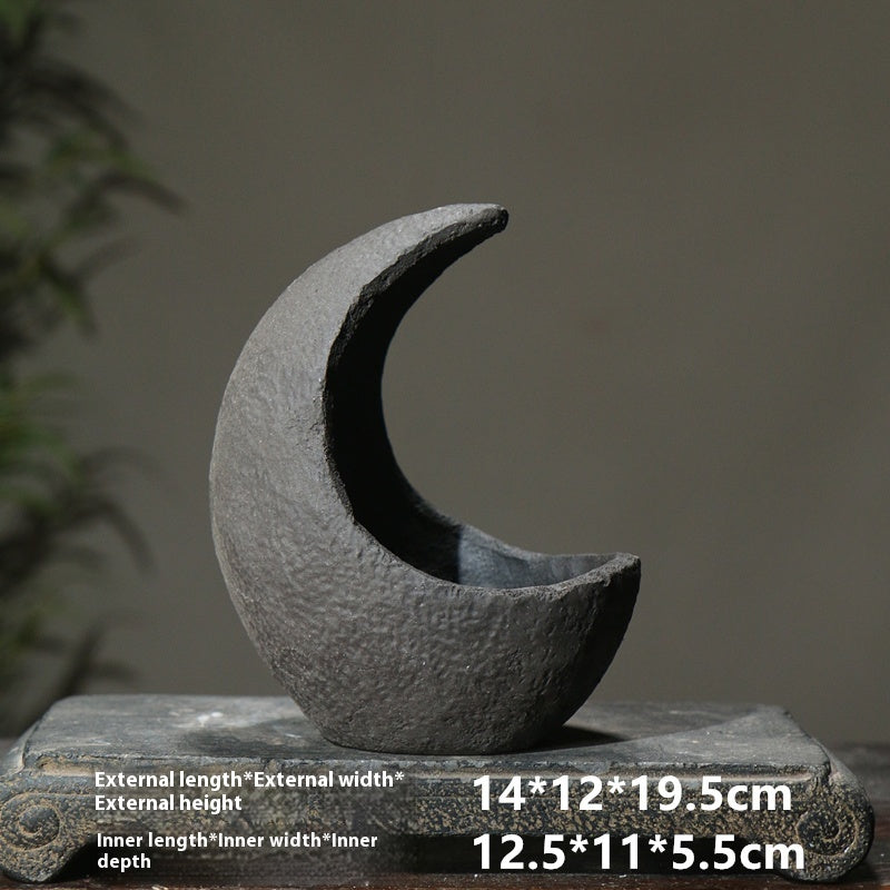 Purple Clay Flower Pot Southern Barbarian Alien Creativity