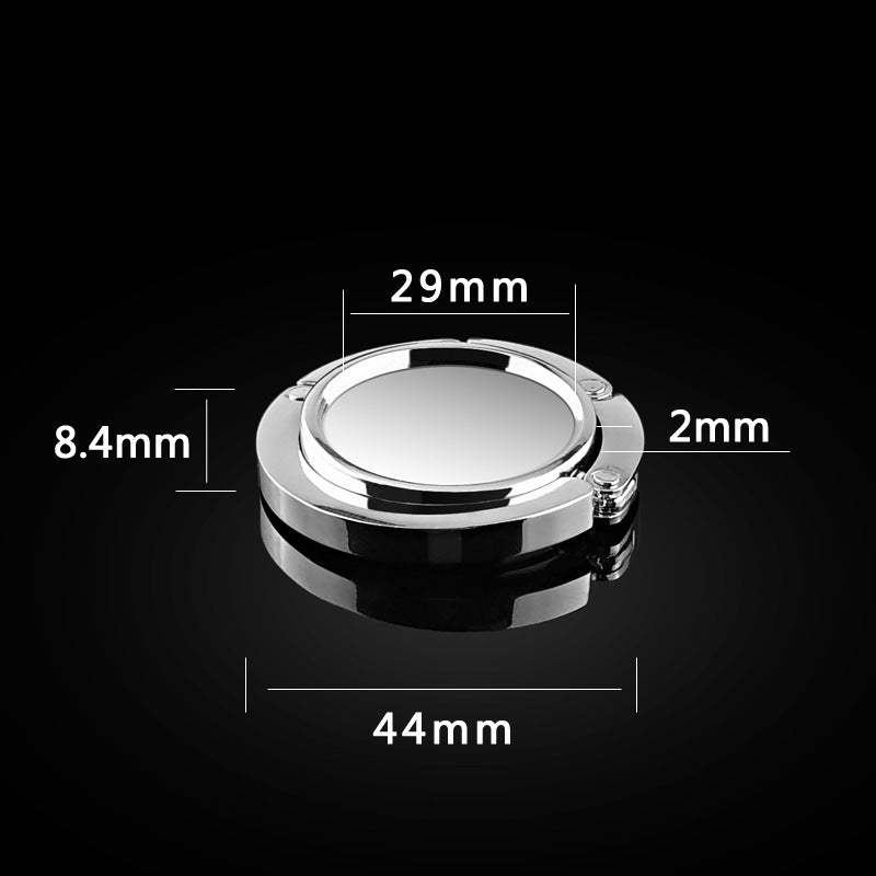 Round Metal Bag Hanger Practical Souvenir