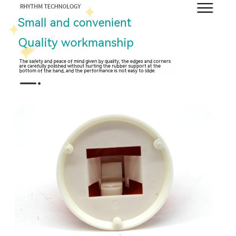 Home Fashion Simple Eight-tone Press Clock Rattle