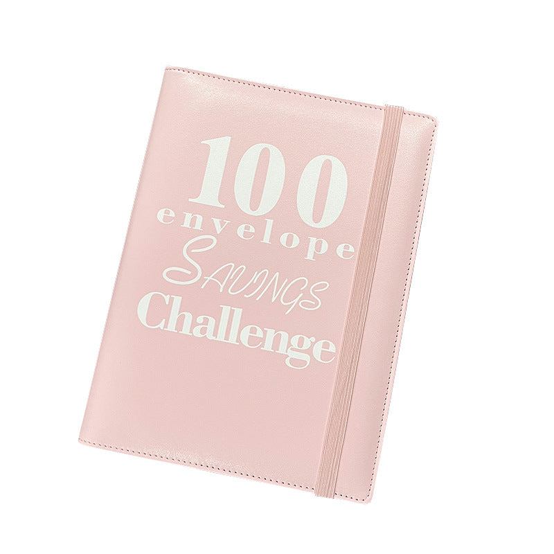 100 Days Challenge Hand Account Deposit And Savings Notebook