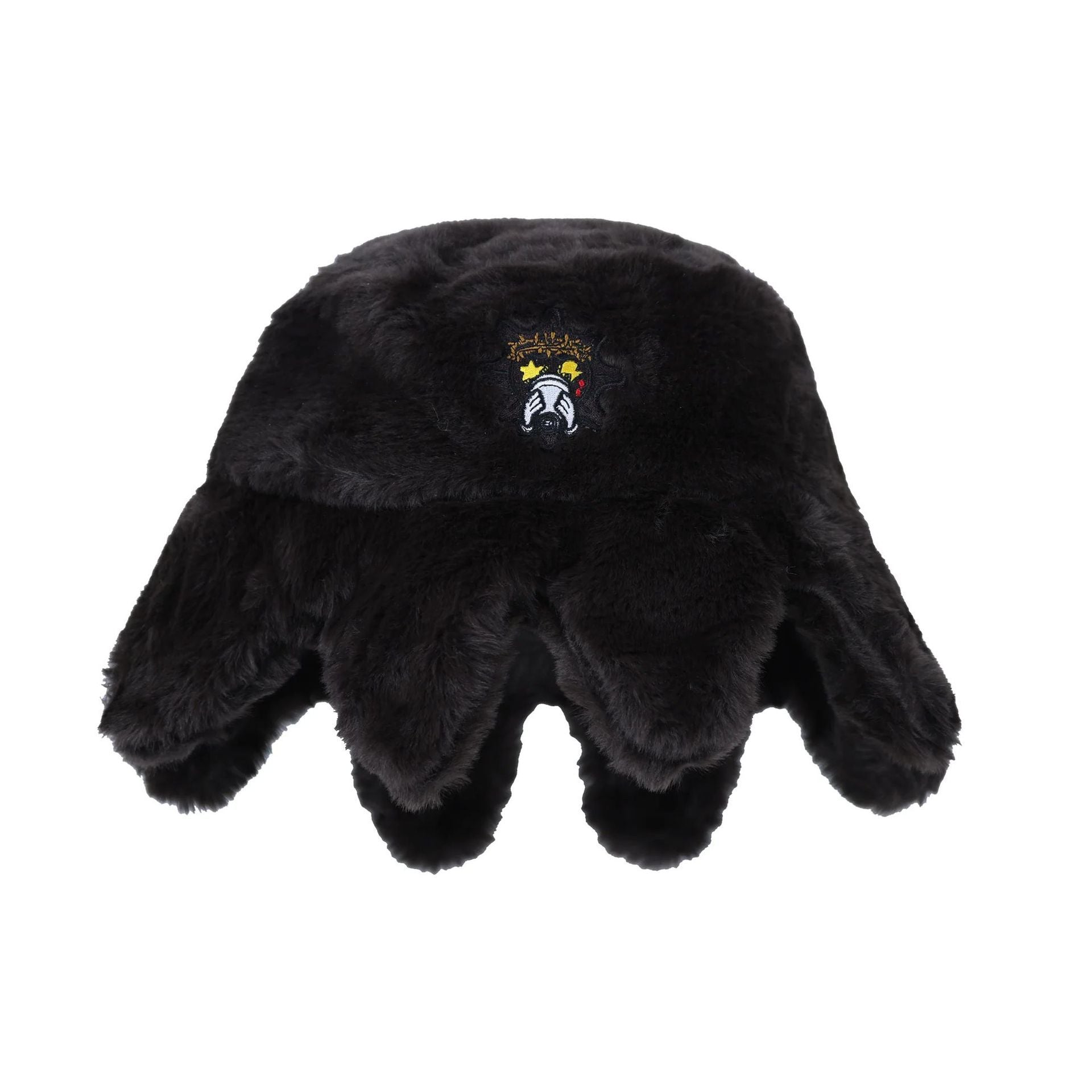 Fashionable Warm Rabbit Fur Octopus Casual Hat