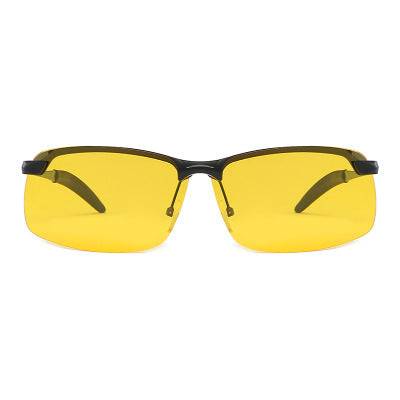 Polarized Sun Night Vision Metal Sunglasses