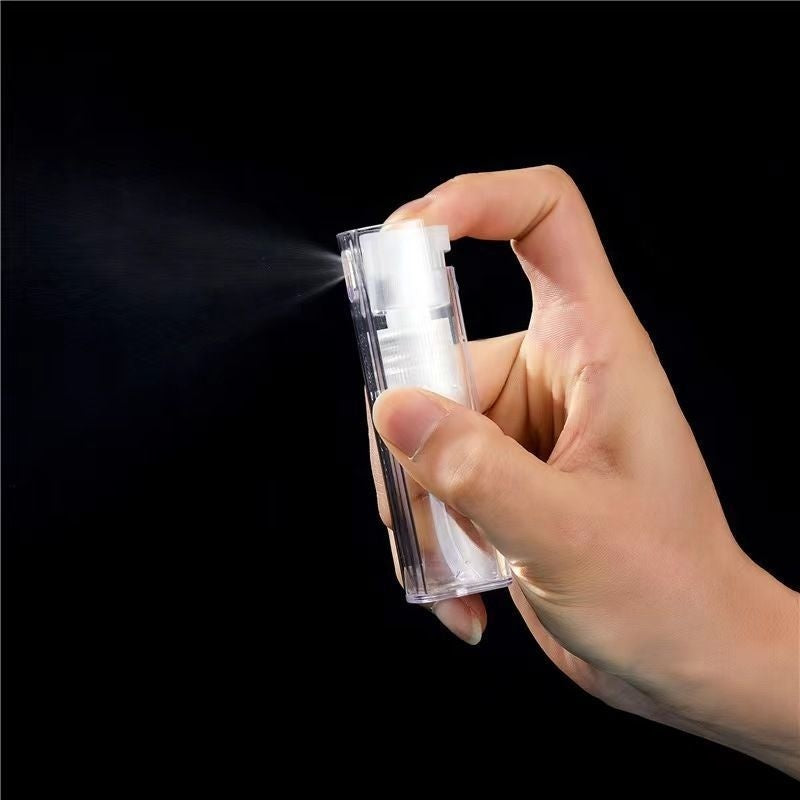 Plastic Square Tube Travel Packing Spray Bottle