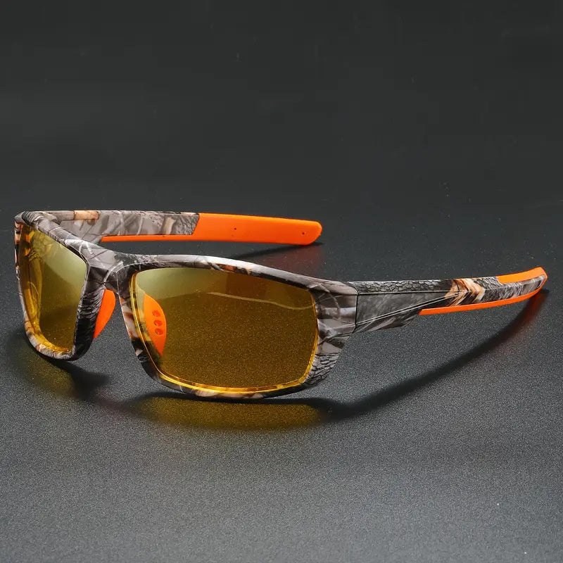 Polarized Box Camouflage Tactical Glasses For Male And Female Cycling Sports