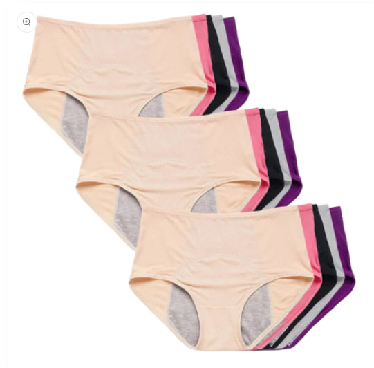 Physiological Underwear Women's Breathable Mesh Front And Rear Leak-proof Underwear