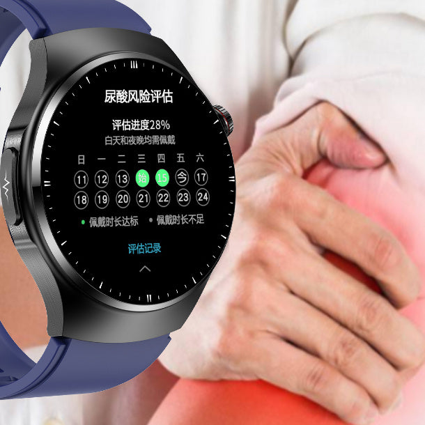 Smart Watch TK25 Bluetooth Calling Blood Glucose Uric Acid Blood Lipid - Advanced Health Monitoring