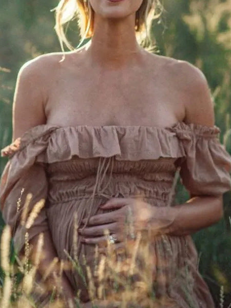 Women's Fashion Summer New Strapless Dress