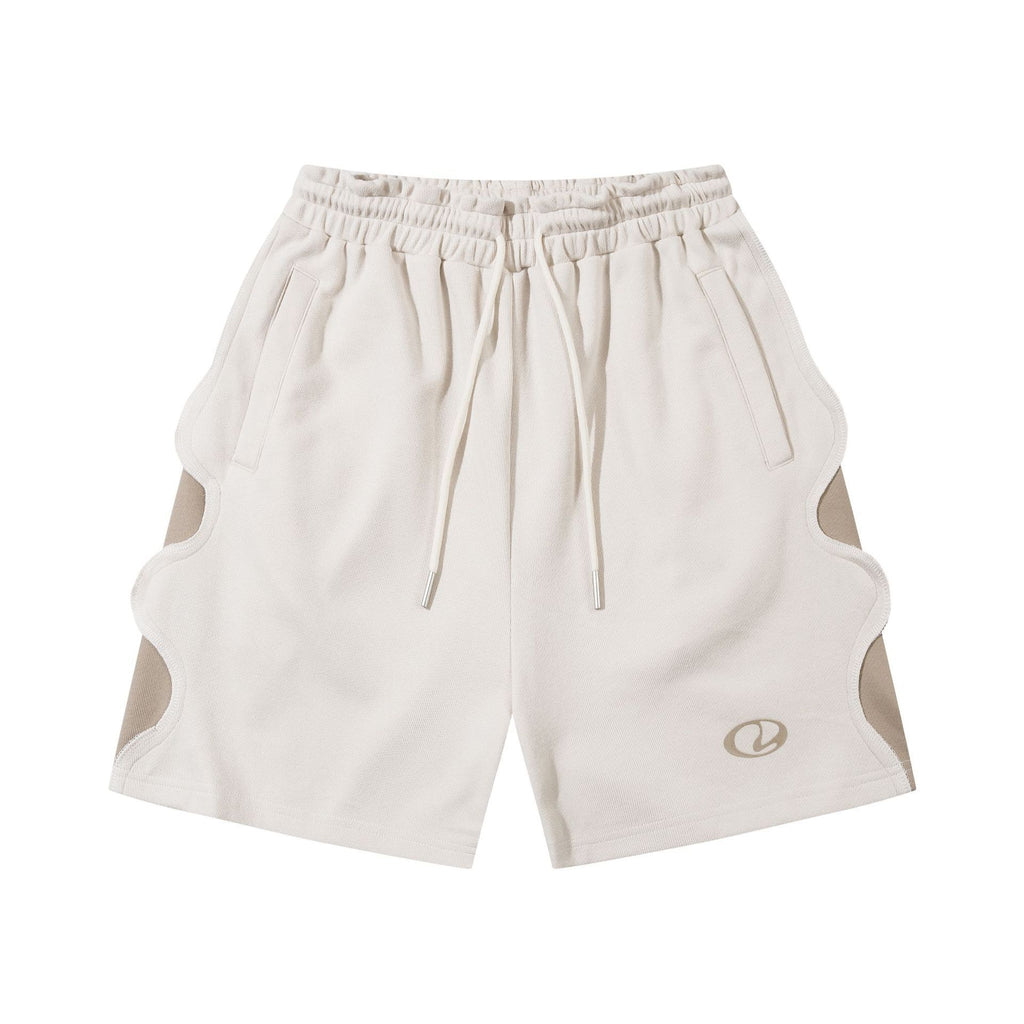 Couple's Men's And Women's Shorts Special-interest Design Stitching