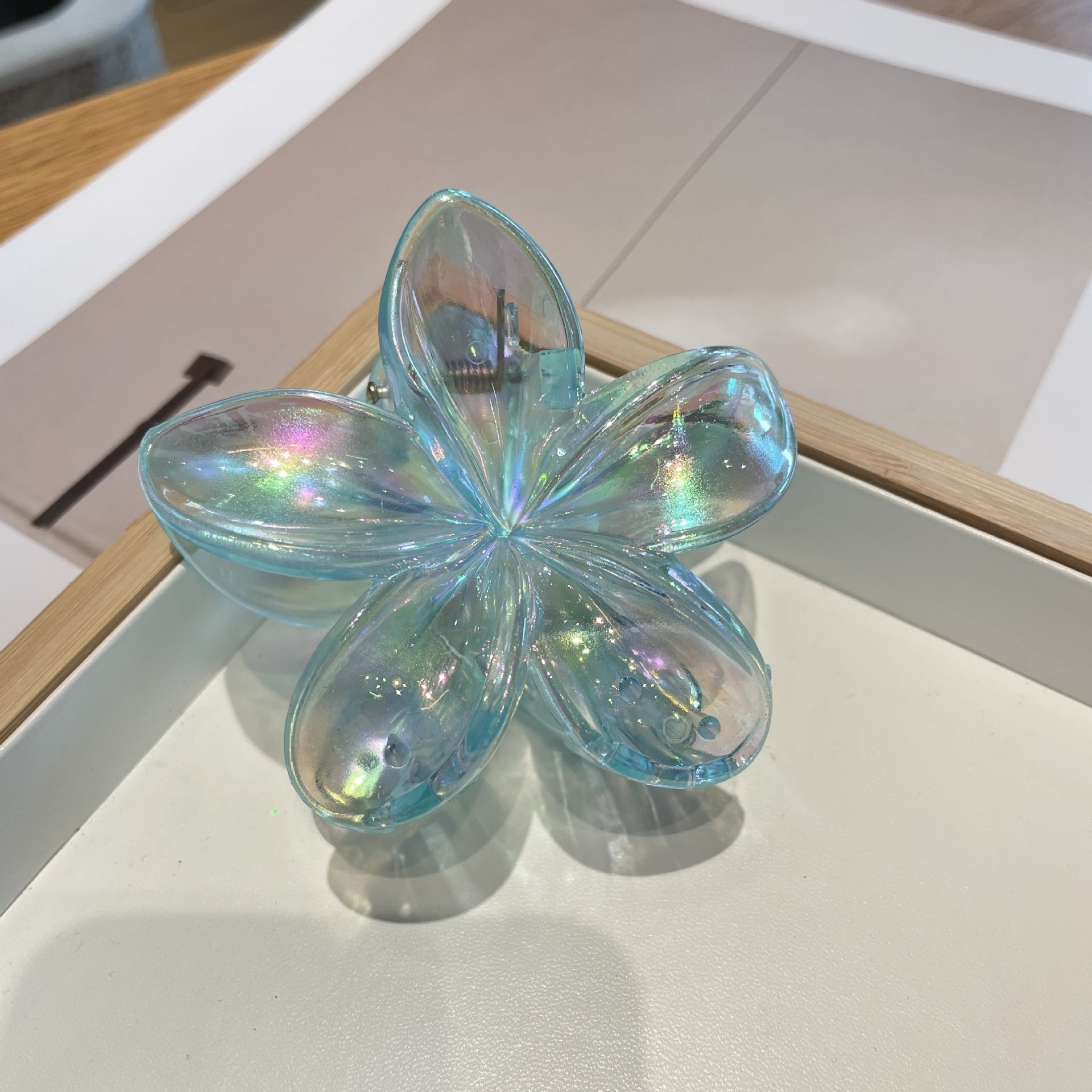 Flower Barrettes Women's Colorful Updo Gadget Hair Accessories