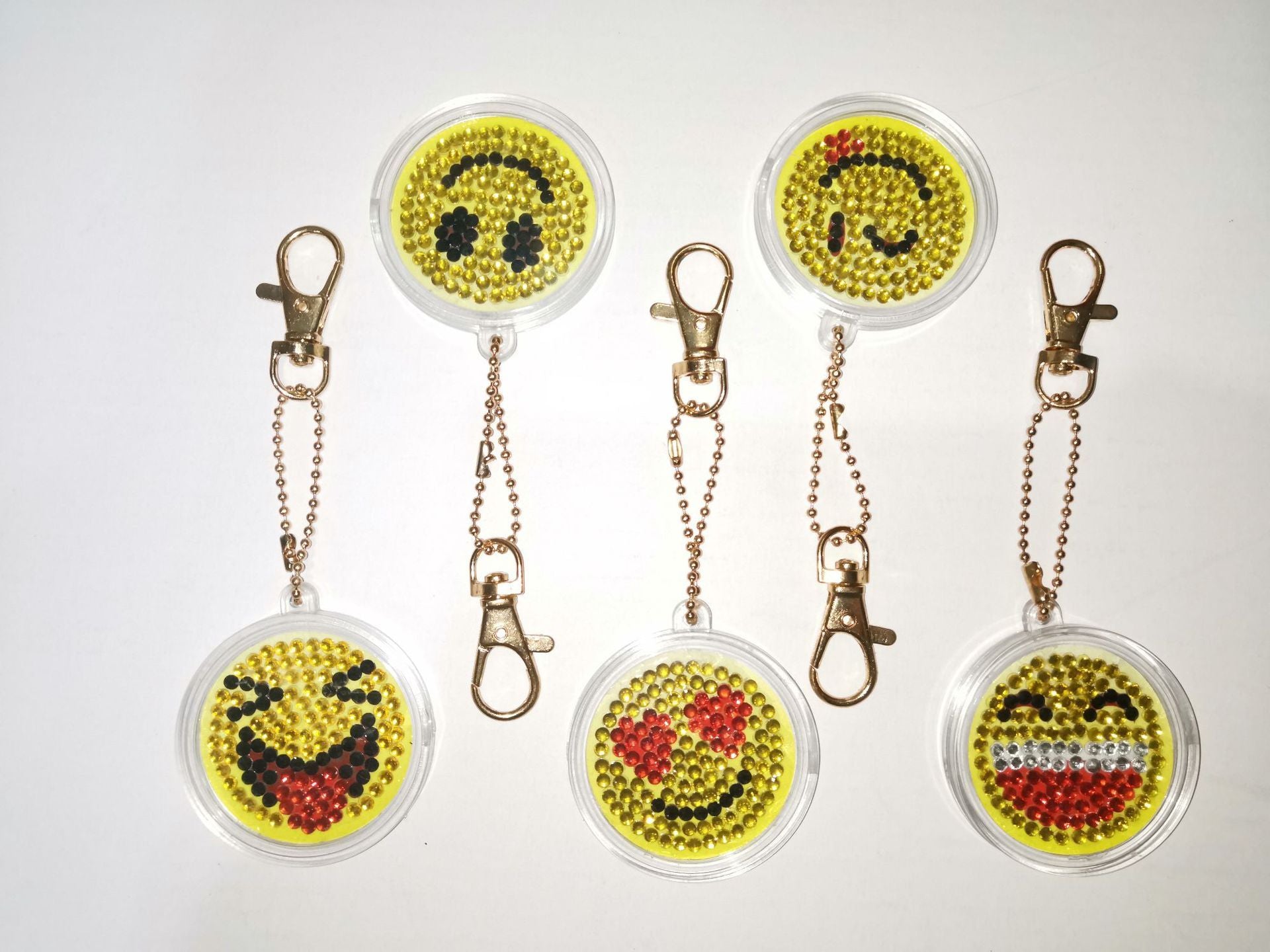 Diamond Painting Keychain Creative Children Cartoon Decorative Pendant